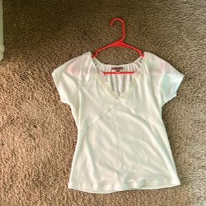 White lace tee
